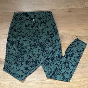 Printed Lululemon align leggings